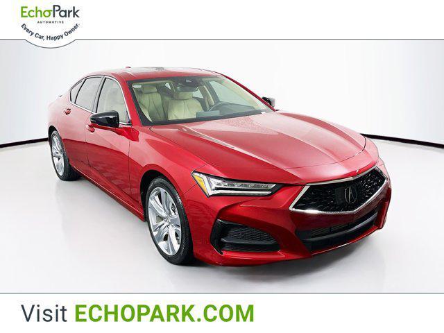 used 2021 Acura TLX car, priced at $27,999