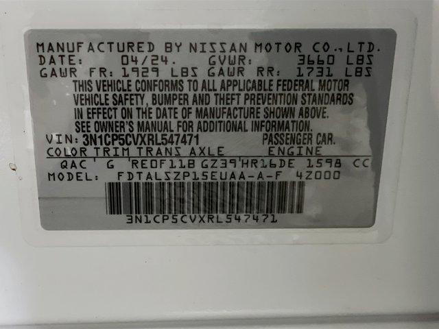 used 2024 Nissan Kicks car, priced at $19,597