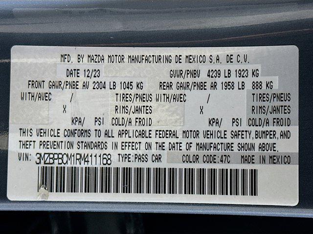 used 2024 Mazda Mazda3 car, priced at $22,496