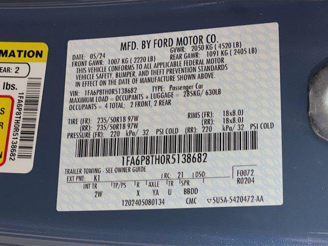 used 2024 Ford Mustang car, priced at $29,697