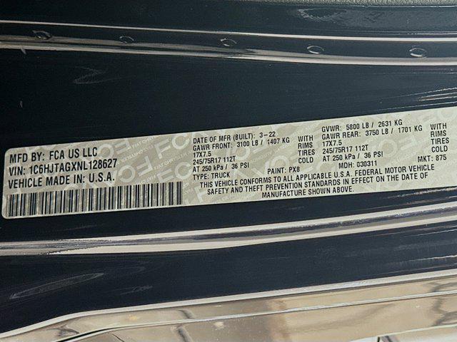 used 2022 Jeep Gladiator car, priced at $28,987