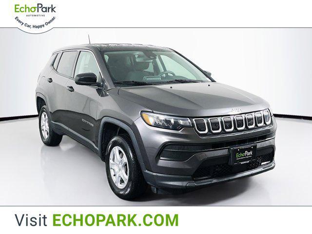 used 2022 Jeep Compass car, priced at $16,299