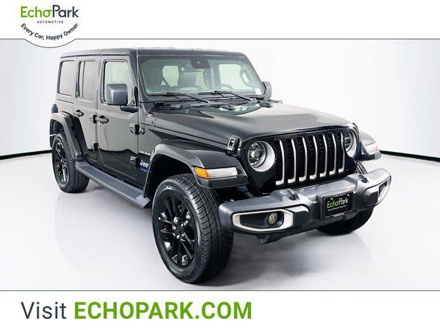 used 2021 Jeep Wrangler Unlimited 4xe car, priced at $27,397