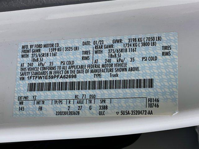 used 2023 Ford F-150 car, priced at $36,587
