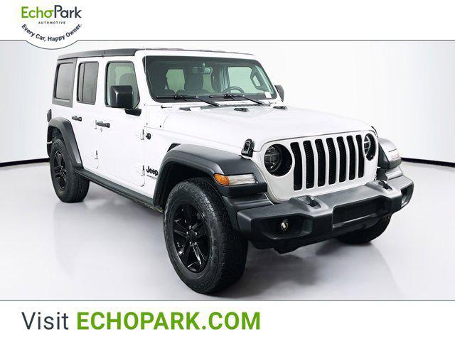 used 2021 Jeep Wrangler Unlimited car, priced at $28,797