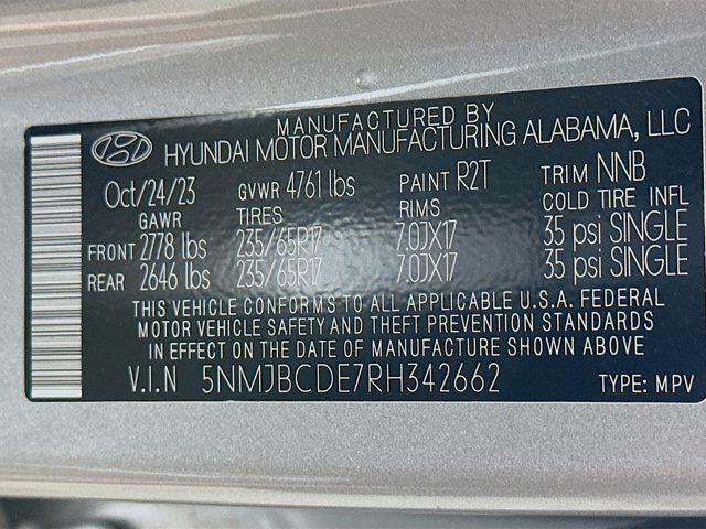 used 2024 Hyundai Tucson car, priced at $19,987