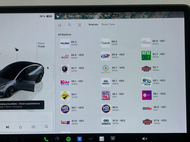 used 2023 Tesla Model 3 car, priced at $24,497