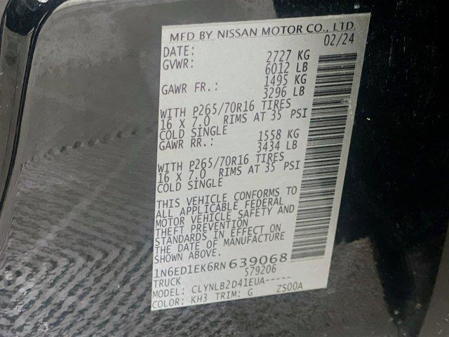 used 2024 Nissan Frontier car, priced at $32,297