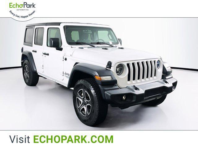 used 2020 Jeep Wrangler Unlimited car, priced at $25,497