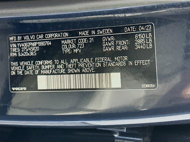 used 2023 Volvo XC90 car, priced at $38,197