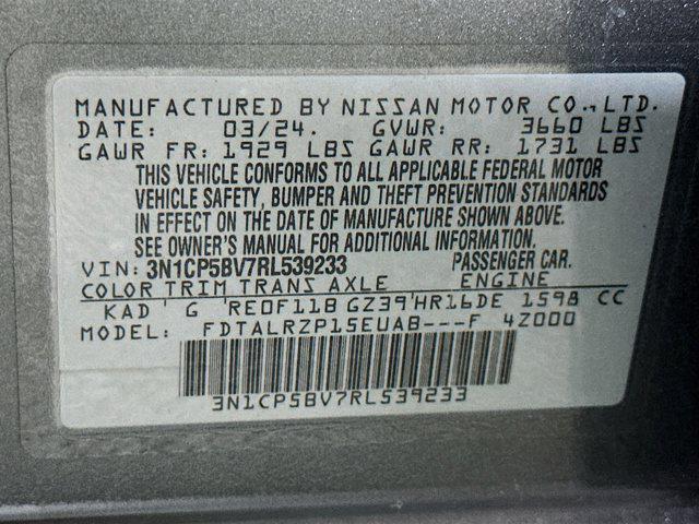 used 2024 Nissan Kicks car, priced at $16,997