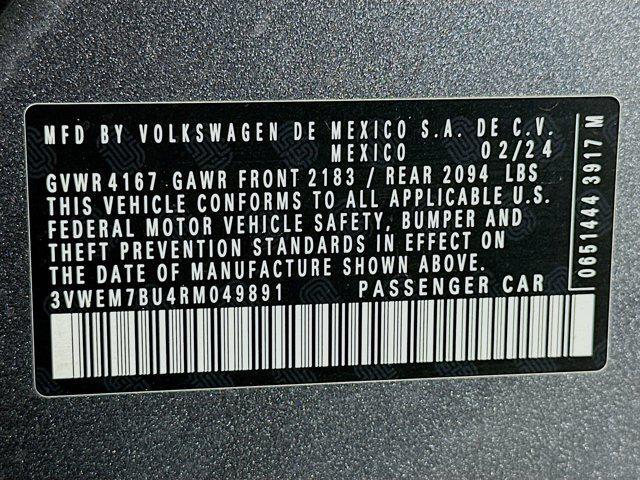 used 2024 Volkswagen Jetta car, priced at $17,597