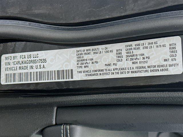 used 2024 Jeep Grand Cherokee L car, priced at $28,497