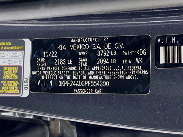 used 2023 Kia Forte car, priced at $16,197