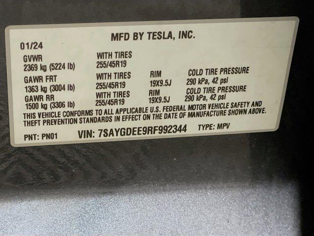 used 2024 Tesla Model Y car, priced at $27,297