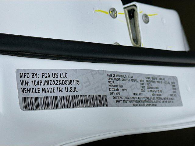 used 2022 Jeep Cherokee car, priced at $22,997