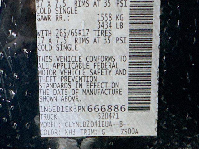 used 2023 Nissan Frontier car, priced at $26,997