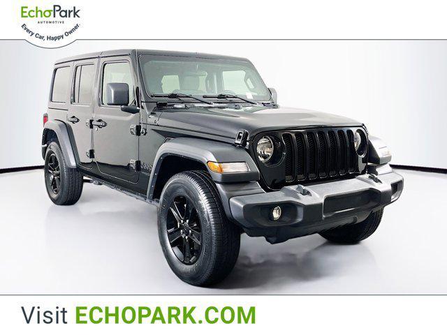 used 2021 Jeep Wrangler Unlimited car, priced at $28,497