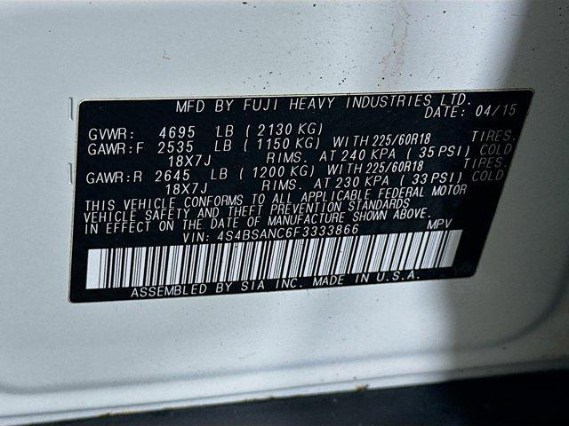 used 2015 Subaru Outback car, priced at $10,996