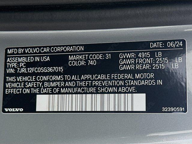 used 2025 Volvo S60 car, priced at $25,997