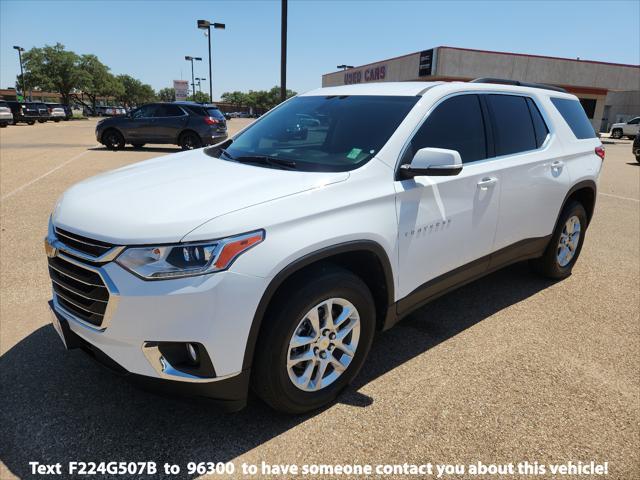 used 2021 Chevrolet Traverse car, priced at $26,136