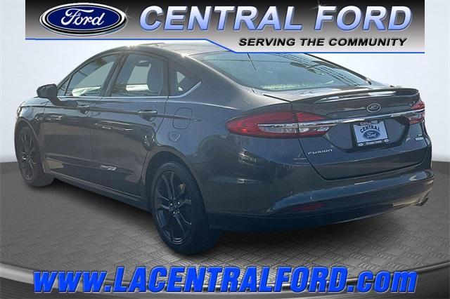 used 2018 Ford Fusion car, priced at $14,694