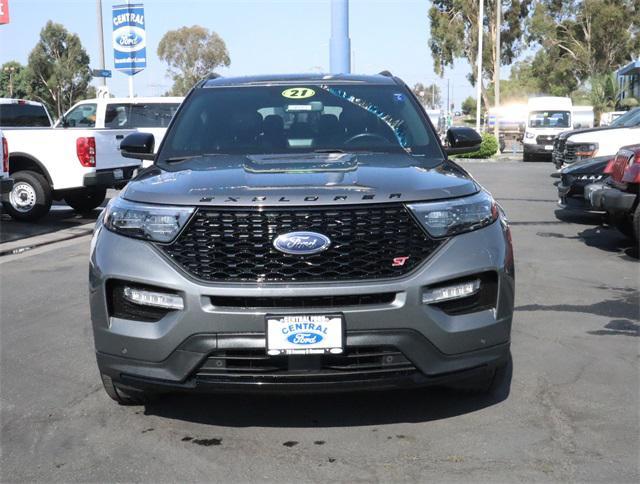 used 2021 Ford Explorer car, priced at $37,602