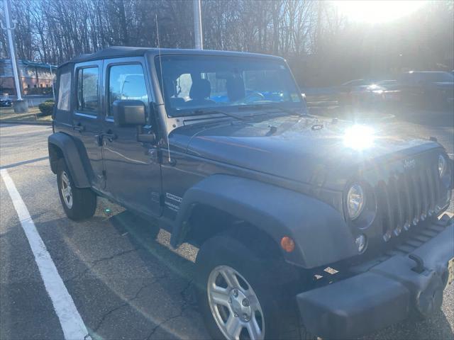 used 2017 Jeep Wrangler Unlimited car, priced at $16,908