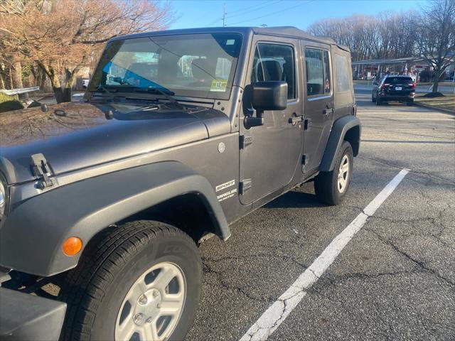 used 2017 Jeep Wrangler Unlimited car, priced at $16,908