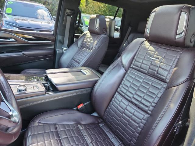 used 2022 Cadillac Escalade car, priced at $81,908