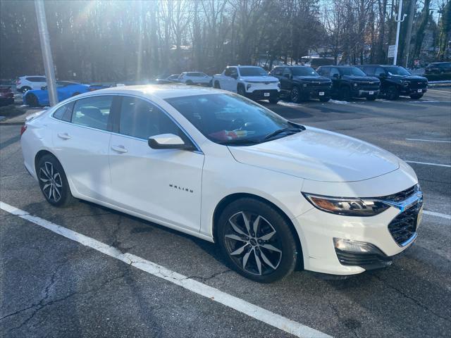 used 2022 Chevrolet Malibu car, priced at $20,609