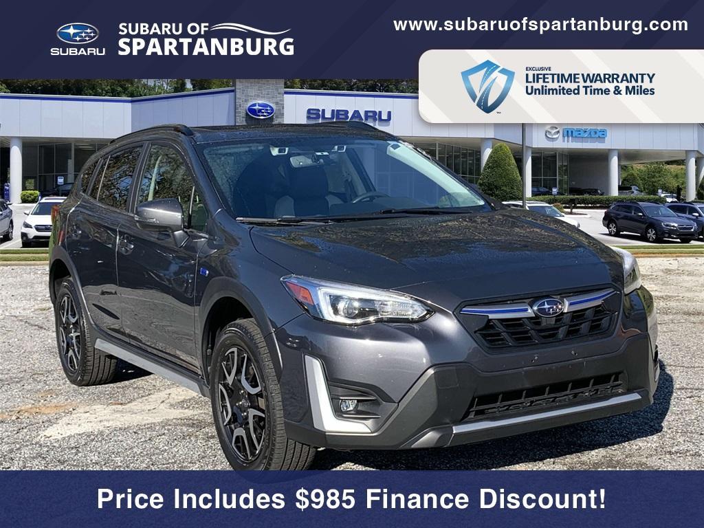 used 2021 Subaru Crosstrek Hybrid car, priced at $24,898