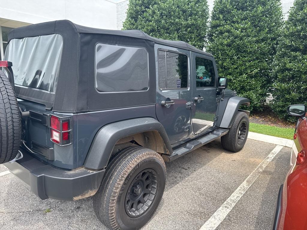 used 2017 Jeep Wrangler Unlimited car, priced at $21,888