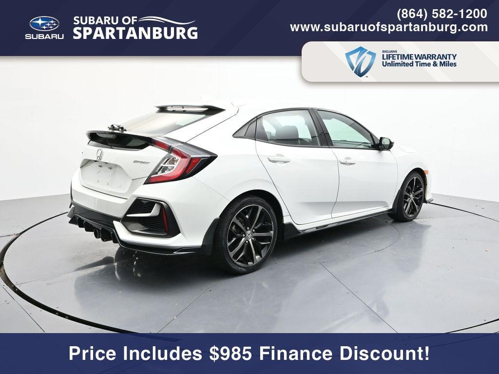 used 2021 Honda Civic car, priced at $22,648