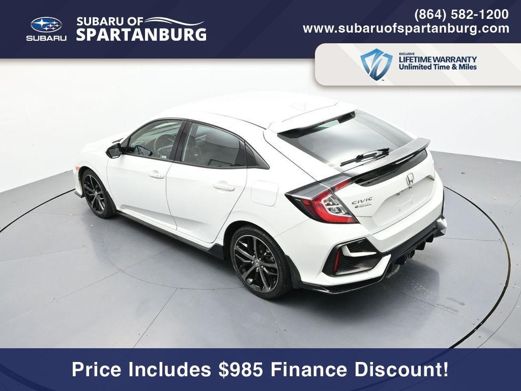 used 2021 Honda Civic car, priced at $22,648