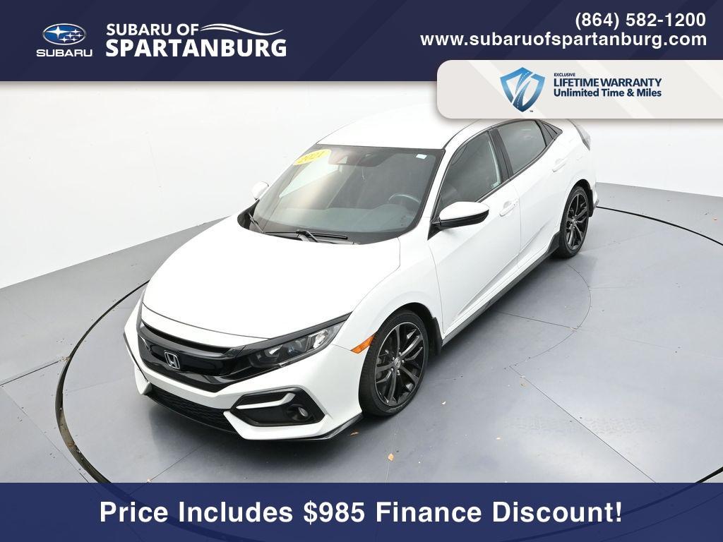used 2021 Honda Civic car, priced at $22,648