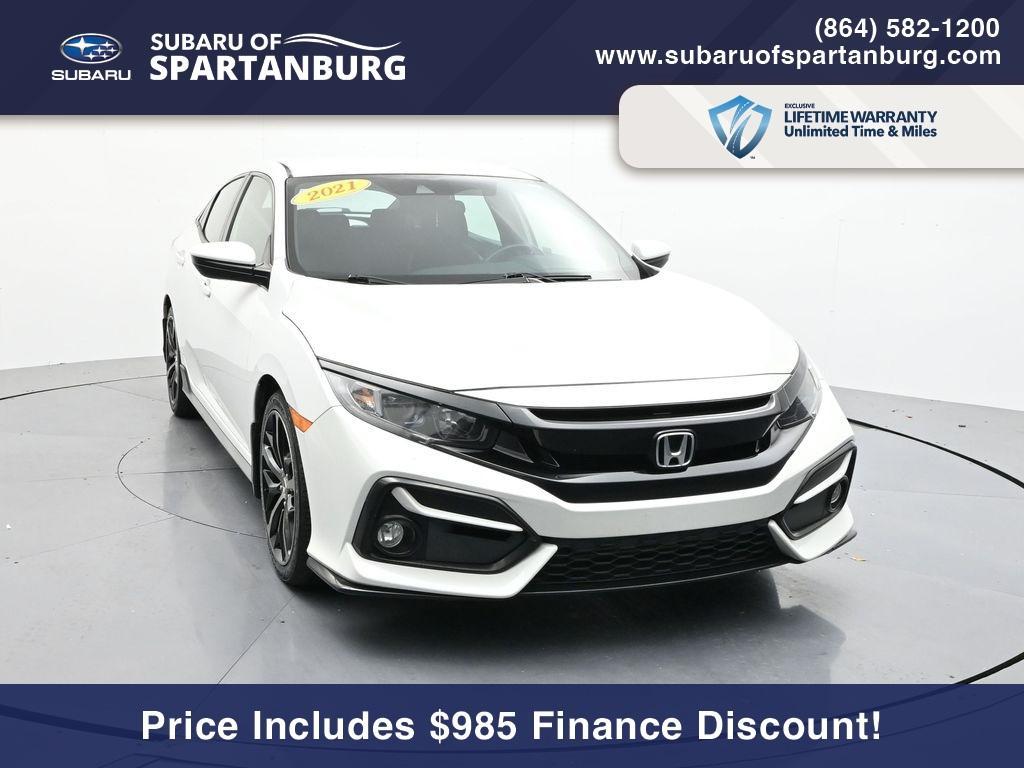 used 2021 Honda Civic car, priced at $22,648