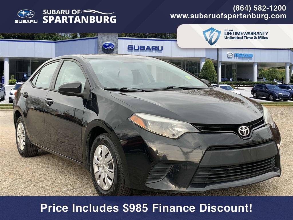 used 2015 Toyota Corolla car, priced at $11,298