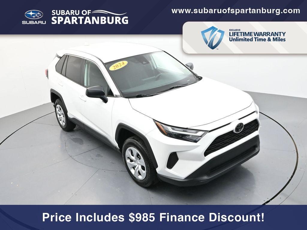 used 2024 Toyota RAV4 car, priced at $26,298