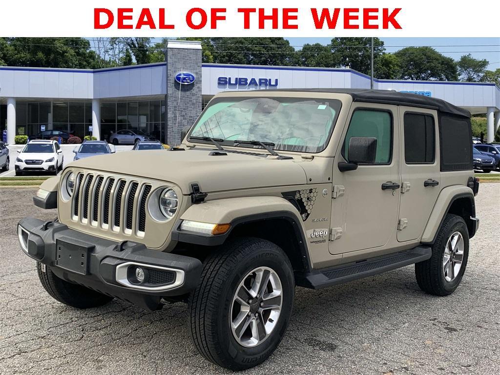 used 2022 Jeep Wrangler Unlimited car, priced at $35,788