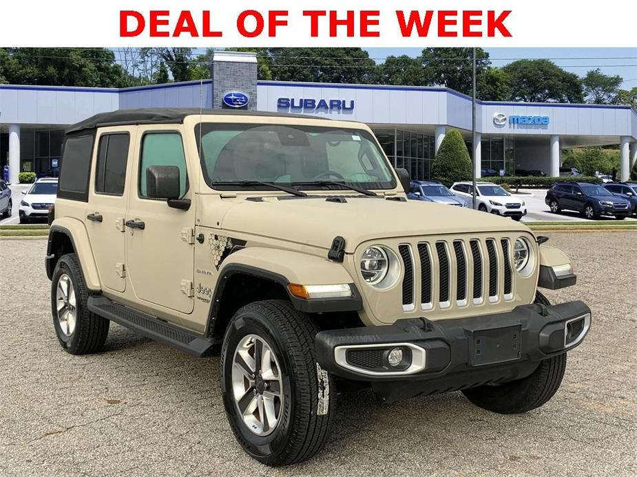 used 2022 Jeep Wrangler Unlimited car, priced at $35,788