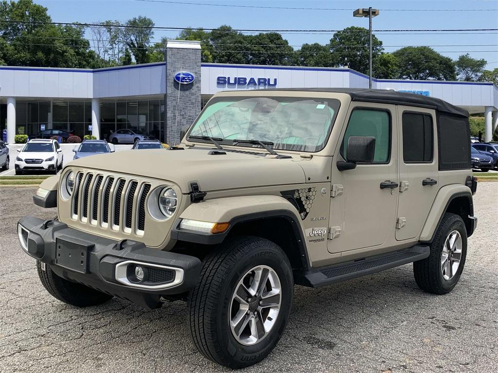 used 2022 Jeep Wrangler Unlimited car, priced at $33,998