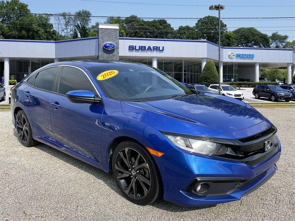 used 2020 Honda Civic car, priced at $19,328