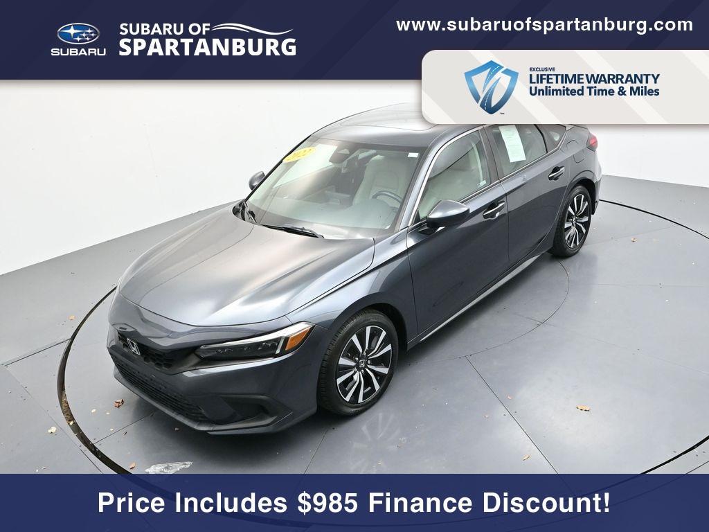 used 2022 Honda Civic car, priced at $25,188