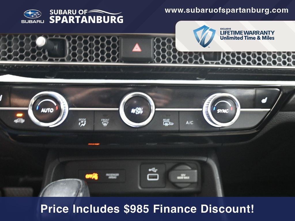 used 2022 Honda Civic car, priced at $25,188