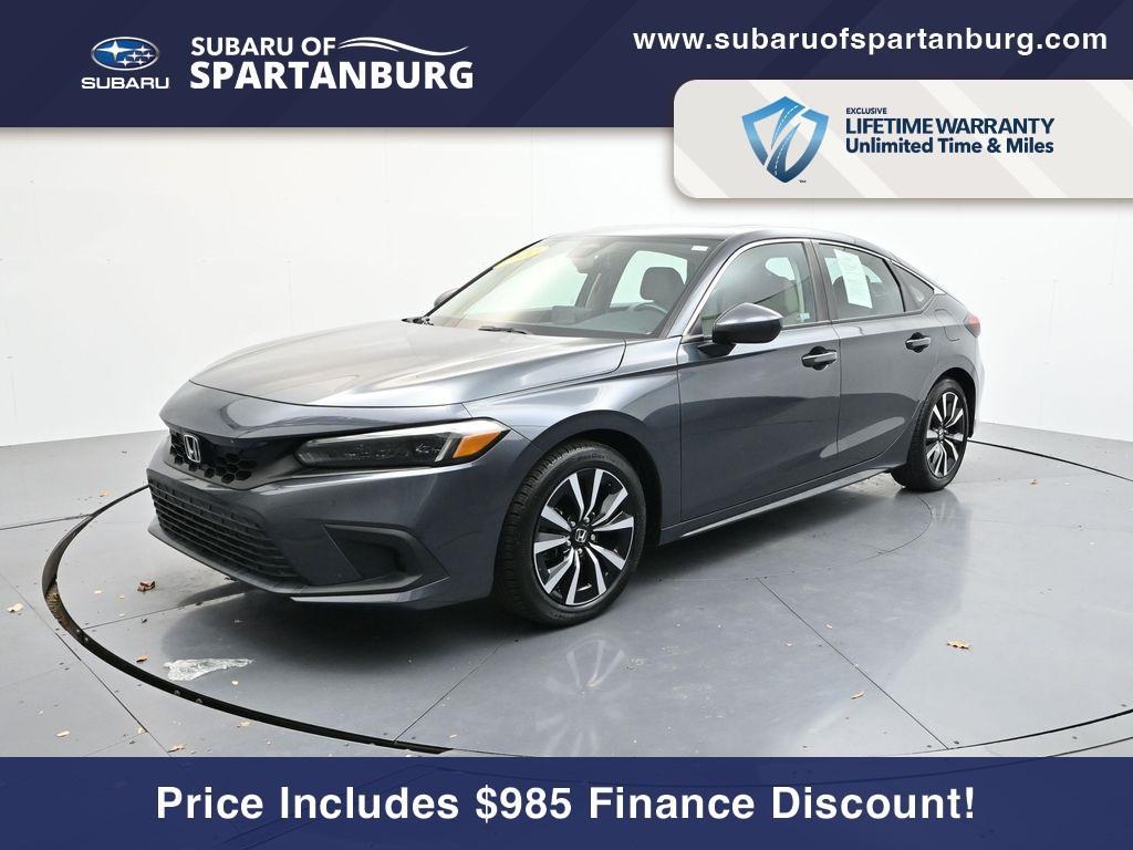 used 2022 Honda Civic car, priced at $25,188