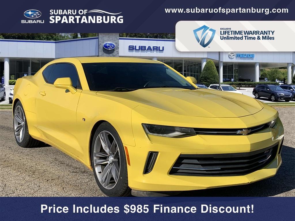 used 2018 Chevrolet Camaro car, priced at $18,798