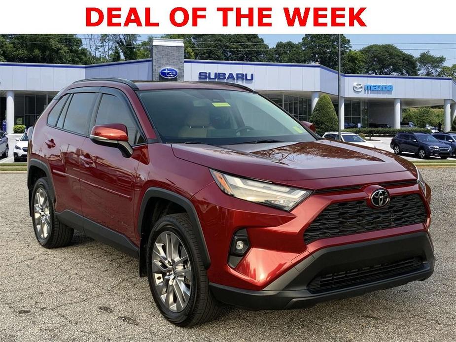 used 2022 Toyota RAV4 car, priced at $28,998