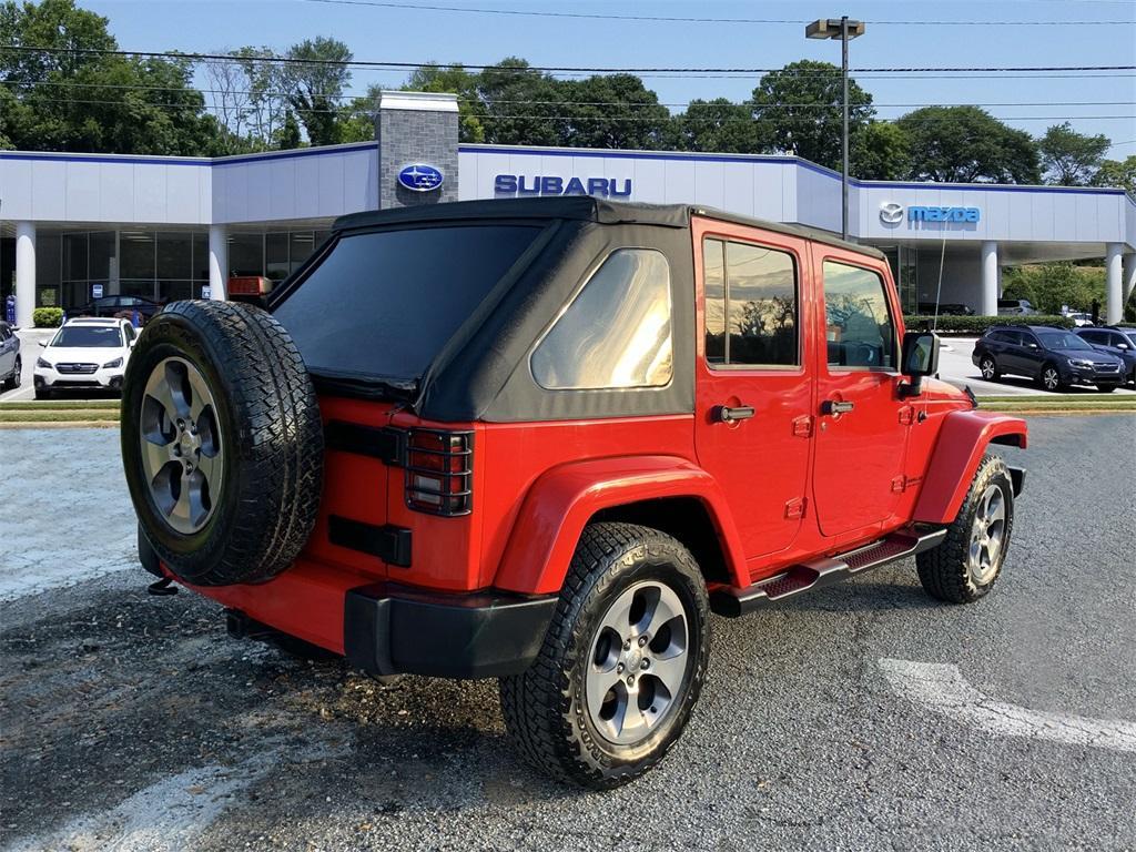 used 2016 Jeep Wrangler Unlimited car, priced at $21,478