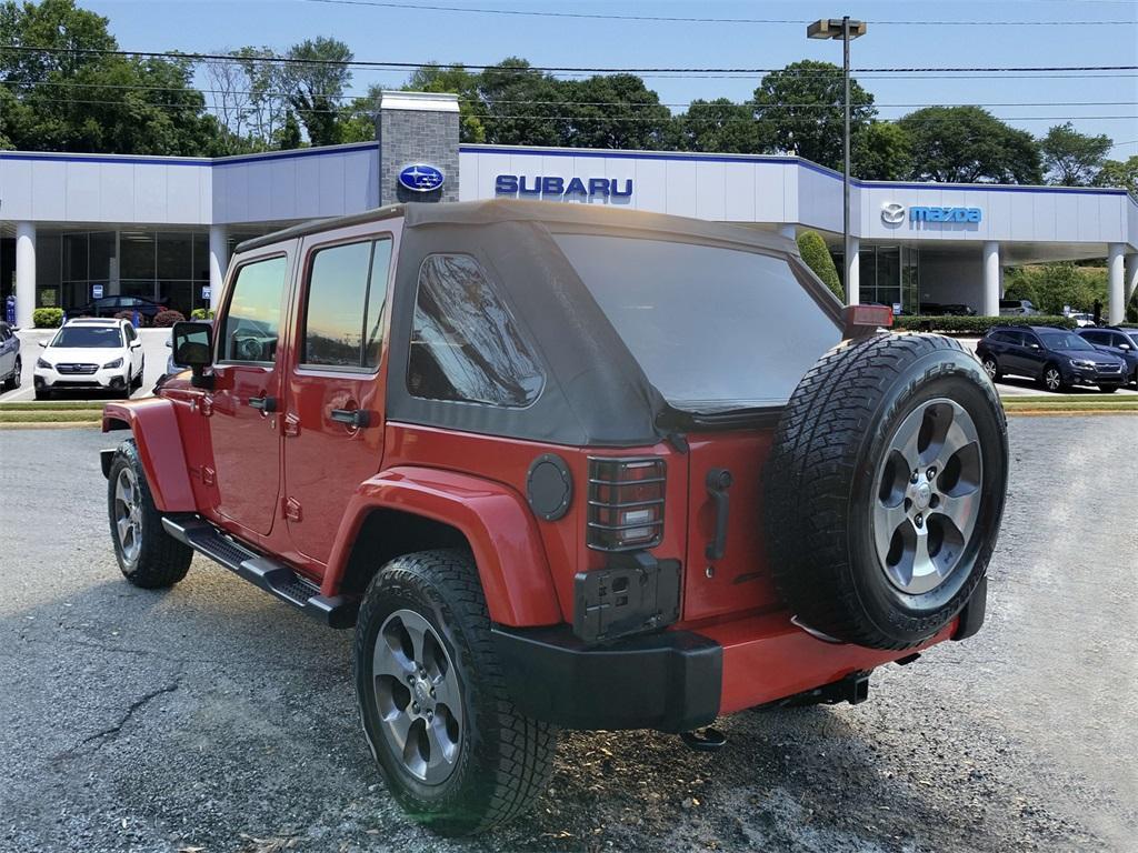 used 2016 Jeep Wrangler Unlimited car, priced at $21,478